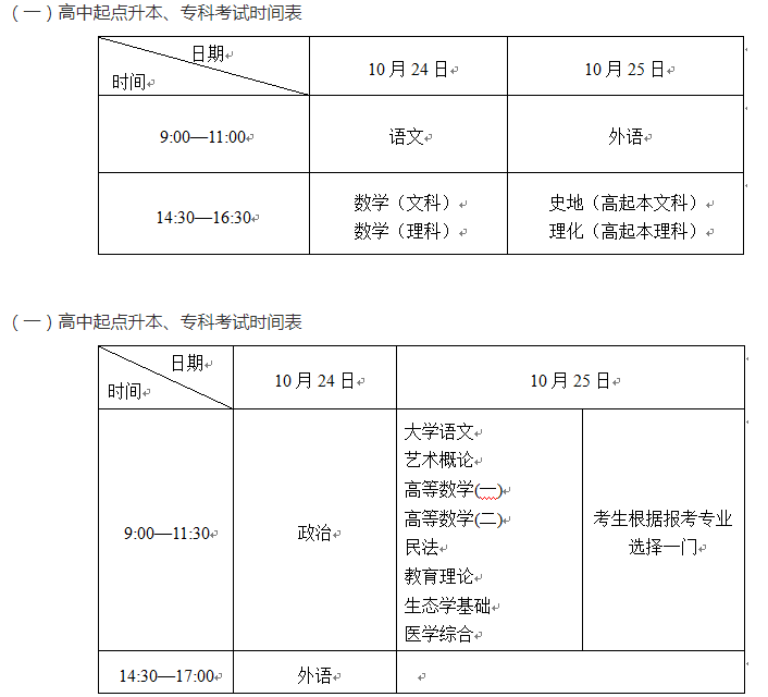 揚(yáng)州2020成人高考考試時(shí)間？