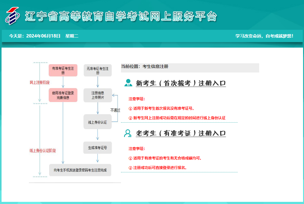 2024年10月遼寧省本溪市自考報(bào)名入口