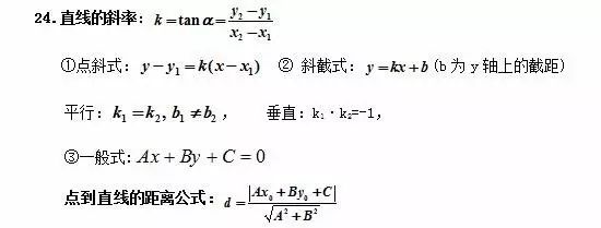 成人高考數(shù)學(xué)公式有哪些？常用公式分享！-5